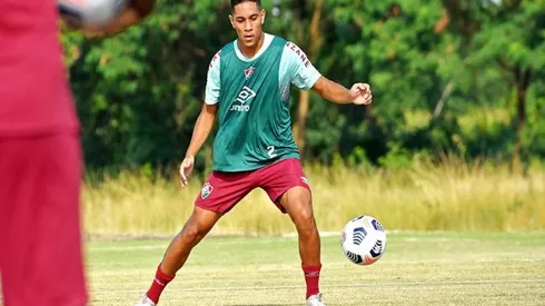Mailson Santana / Fluminense FC - Gustavo Apis, meia-atacante do CRB