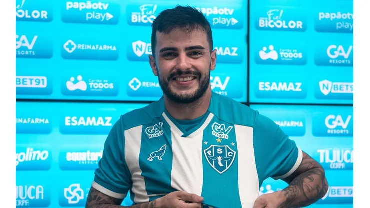 Foto: (Flickr Oficial Paysandu/John Wesley/Paysandu) - João Paulo foi oficialmente apresentado pelo Paysandu