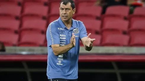 Foto: Pedro H. Tesch/AGIF - Fábio Carille, treinador do Santos