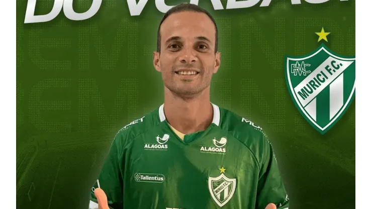 Jogador nasceu em Alagoas e defenderá o Murici em duas competições (Foto: Reprodução/Instagram @muricifutebolclube)