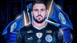 Foto: (Twitter Oficial Confiança/@adc_confianca/Divulgação) - O presidente do Confiança, Hyago França, tinha 'adiantado' a contratação de um goleiro nesta quarta (5)