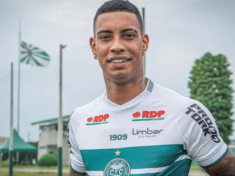 Alef Manga fala pela 1ª vez após como jogador do Coritiba