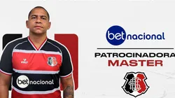 Foto: Divulgação/Santa Cruz FC - Betnacional é o novo patrocinador do Santa Cruz