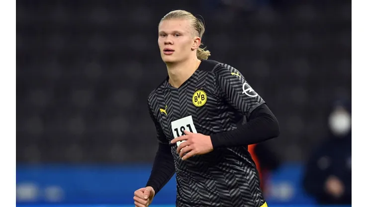 Soeren Stache/picture alliance via Getty Images - Haaland em campo pelo Borussia
