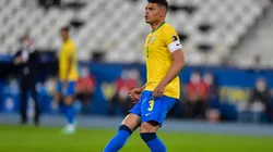 O zagueiro Thiago Silva (Foto: Thiago Ribeiro/AGIF)