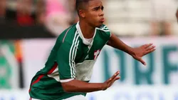 Gabriel Jesus com a camisa do Palmeiras na Copinha (Foto: site oficial do Palmeiras)