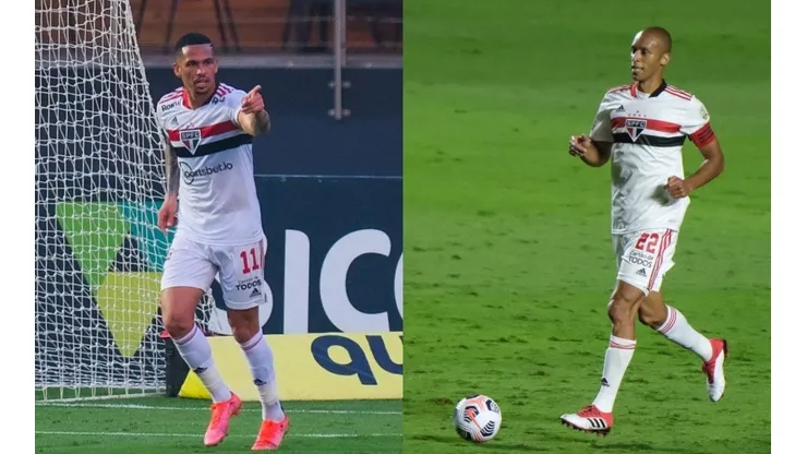 Fotos Luciano e Miranda: Marcello Zambrana/AGIF | Luciano, Miranda e +11: São Paulo tem 13 jogadores com contrato no fim