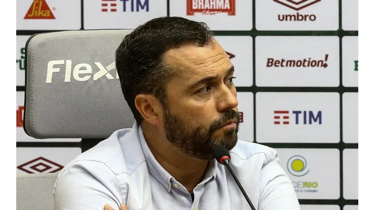 FOTO: Lucas Merçon / Flickr Oficial Fluminense - Bittencourt é informado sobre valores de negociação de defensor