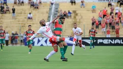 Portuguesa ficou no empate em 0 a 0 com União Mogi (Foto: Dorival Rosa/Portuguesa)