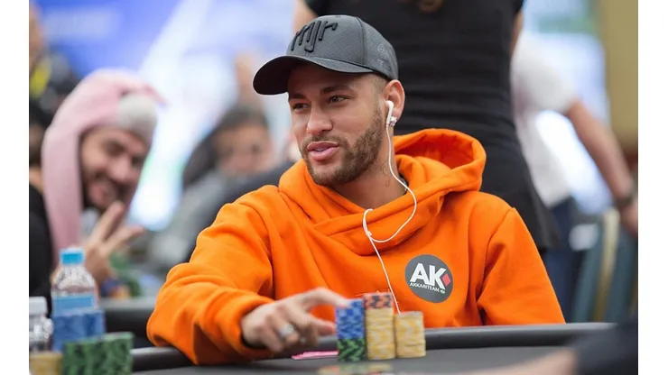 Neymar durante torneio no BSOP (Foto: Carlos Monti/BSOP)