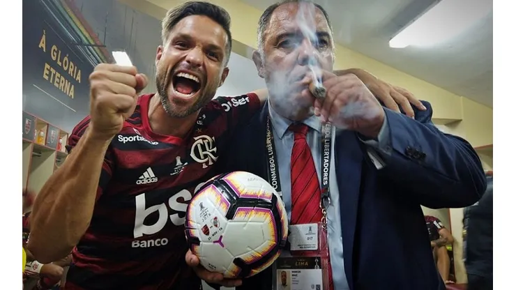 Foto: Alexandre Vidal/CRF - Marcos Braz voltou atrás e decidiu juntamente com Paulo Sousa que Rodinei só sai com preço de R$ 5 milhões para mais