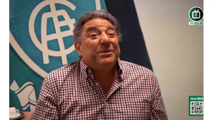 Marcus Salum, do América-MG (Foto: Reprodução/Twitter @AmericaMG)