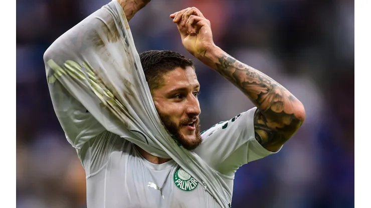 Foto: Pedro Vilela/Getty Images South America - Zé Rafael usou da ironia e sarcasmo para começar 2022 no "grau" com torcedor mais cético do Palmeiras