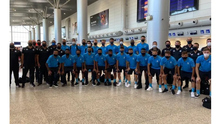 Twitter/ Gremio FBPA - Grêmio já está em São Paulo para a disputa da Copinha