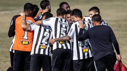 Foto: Divulgação site oficial Atlético Mineiro - Jogadores da base atleticana em campo