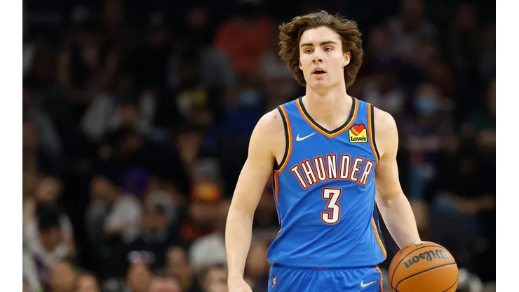 Josh Giddey fez história na NBA (Getty Images)