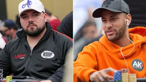 Pedro Padilha e Neymar em ação no BSOP (Foto: BSOP)