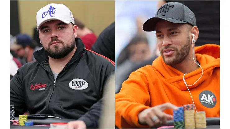 Pedro Padilha e Neymar em ação no BSOP (Foto: BSOP)