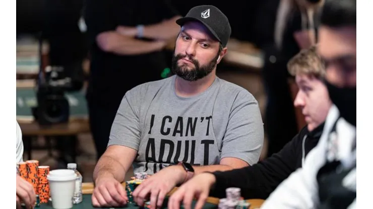Breno Campelo durante a WSOP 2021 (Foto: Melissa Haereiti/PokerNews)