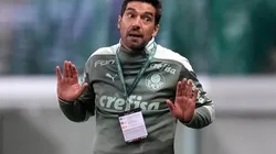 Foto: Andre Penner - Pool/Getty Images - Abel ignorou maioria dos flamenguistas no Centenário e reforçou: "nossos adeptos são mais barulhentos"