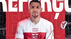 Foto: (Twitter Oficial CRB/@CRBoficial/Divulgação) - Yago Henrique é o mais novo reforço do CRB para 2022