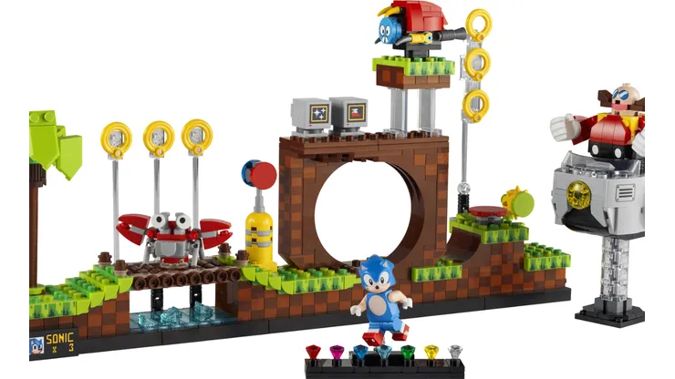 LEGO terá um conjunto especial inspirado em Sonic The Hedgehog em janeiro