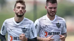 Foto: Pedro Souza/Atlético - Hyoran e Nathan interessam ao Fluminense, mas ambos têm situações diferentes no Atlético-MG para 2022