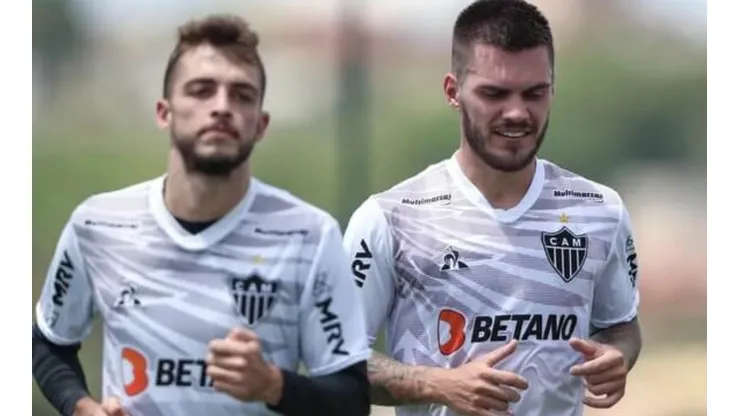 Foto: Pedro Souza/Atlético - Hyoran e Nathan interessam ao Fluminense, mas ambos têm situações diferentes no Atlético-MG para 2022