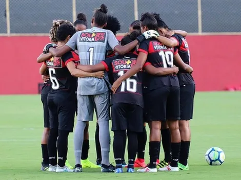 Devido a atrasos no salário, time feminino do Vitória pode não competir em 2022