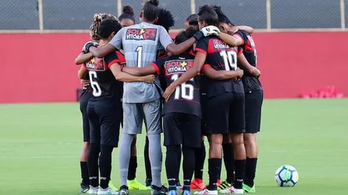 Foto: Maurícia da Matta/Divulgação/EC Vitória - Com três meses de salário atrasado, time feminino do Vitória corre risco de não competir em 2022