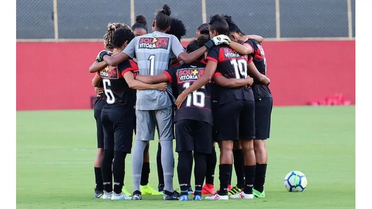 Foto: Maurícia da Matta/Divulgação/EC Vitória - Com três meses de salário atrasado, time feminino do Vitória corre risco de não competir em 2022