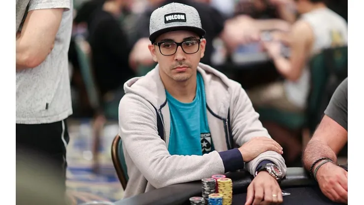 Adriano Marques durante o PSPC 2019 (Foto: Carlos Monti/PokerStars)