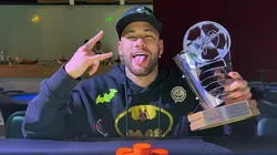 Neymar venceu o torneio organizado por ele mesmo (Foto: Reprodução instagram)