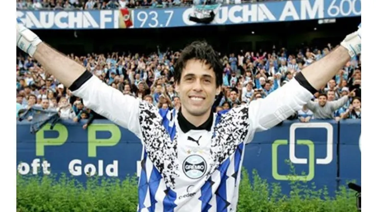 Divulgação /Grêmio/ Ídolo do Grêmio e com conquistas importantes no Imortal, relembre a trajetória do goleiro Danrlei no clube