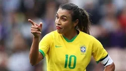 Getty Images Europe/ Rainha do futebol, Marta soma inúmeras conquistas e é uma das referências para o futebol feminino no país