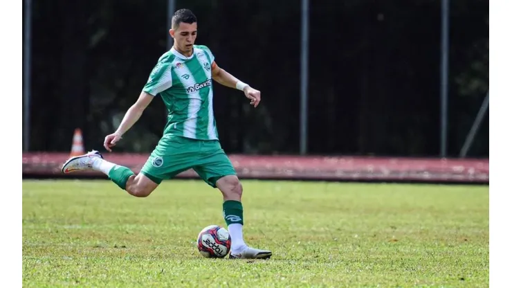 Gabriel Tadiotto/E.C Juventude/ Kelvi, destaque da base do Juventude, fala sobre a expectativa de jogar no profissional