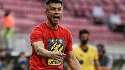 Foto: (Paulo Paiva/AGIF) - Mesmo de férias, Gustavo Florentín tem ajudado o Sport