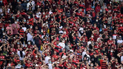 Carl de Souza-Pool/Getty Images - Torcida do Flamengo no Maracanã