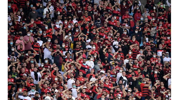Carl de Souza-Pool/Getty Images - Torcida do Flamengo no Maracanã