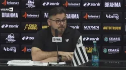Foto: Reprodução Vozão TV/YouTube | Atacante desejado por Robinson de Castro no Ceará recebe proposta e negocia tempo de contrato