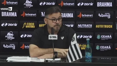 Foto: Reprodução Vozão TV/YouTube | Atacante desejado por Robinson de Castro no Ceará recebe proposta e negocia tempo de contrato