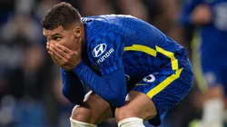 Thiago Silva deixou o campo no intervalo por lesão na coxa