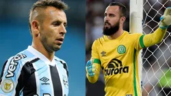 Foto Rafinha: Pedro H. Tesch/AGIF e Foto Jandrei: Thiago Ribeiro/AGIF | São Paulo anunciou lateral-direito e goleiro recentemente