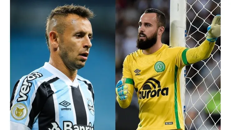 Foto Rafinha: Pedro H. Tesch/AGIF e Foto Jandrei: Thiago Ribeiro/AGIF | São Paulo anunciou lateral-direito e goleiro recentemente