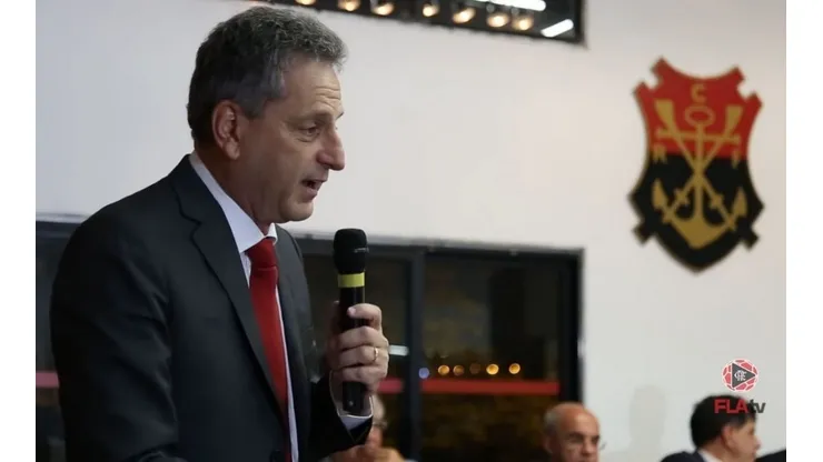 Foto: Reprodução FlaTV/YouTube | Landim dorme no ponto e pode tomar chapéu para o Palmeiras