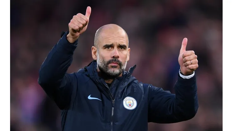 Laurence Griffiths/Getty Images - Guardiola concedeu entrevista coletiva nesta quinta-feira (23)