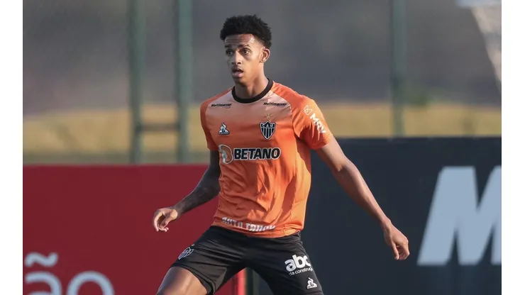 Foto: Pedro Souza / Atlético / Divulgação - Dylan Borrero: envolvido em especulações para deixar o Atlético