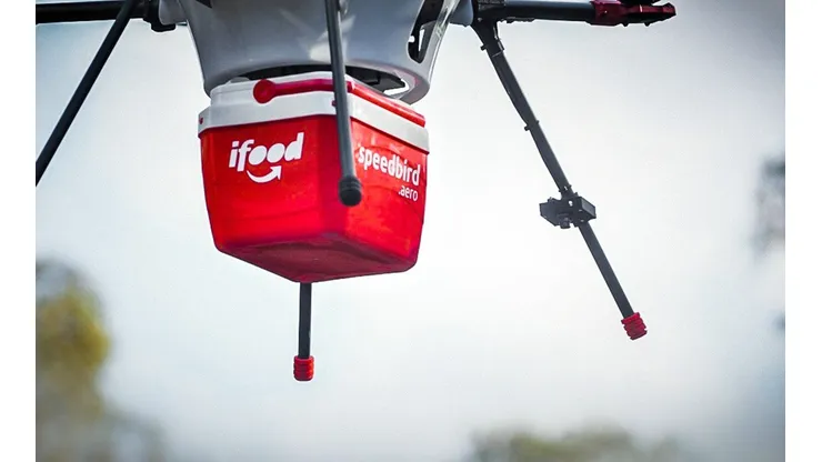 iFood fará entrega de lanches do McDonald's via drone no Brasil - Imagem: Reprodução/iFood