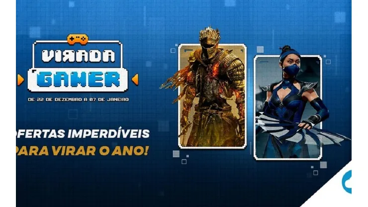 Nuuvem anuncia Virada Gamer com descontos para PC, Nintendo e gift cards de PlayStation e Xbox