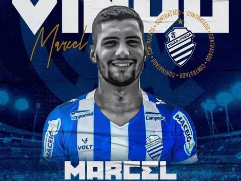 Marcel se apresenta ao CSA e elogia estilo de jogo do técnico Mozart: “Vai agregar muito nessa minha passagem